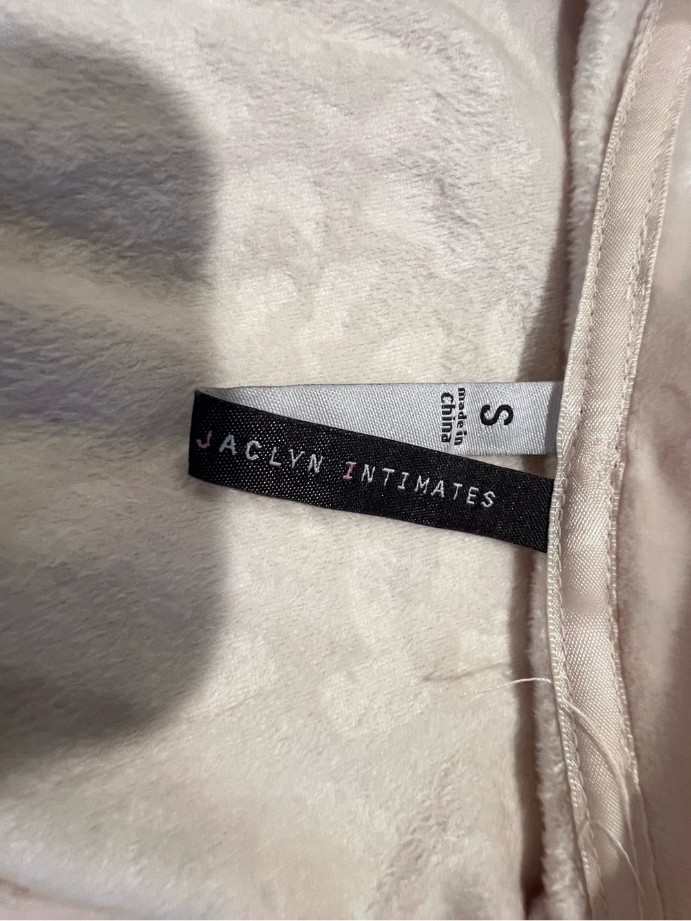 Jaclyn Intimates Women's Light Pink Pajama Top - Small